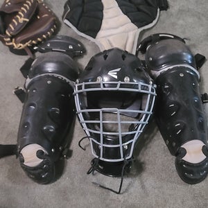 Used Easton Black Magic Catcher's Set