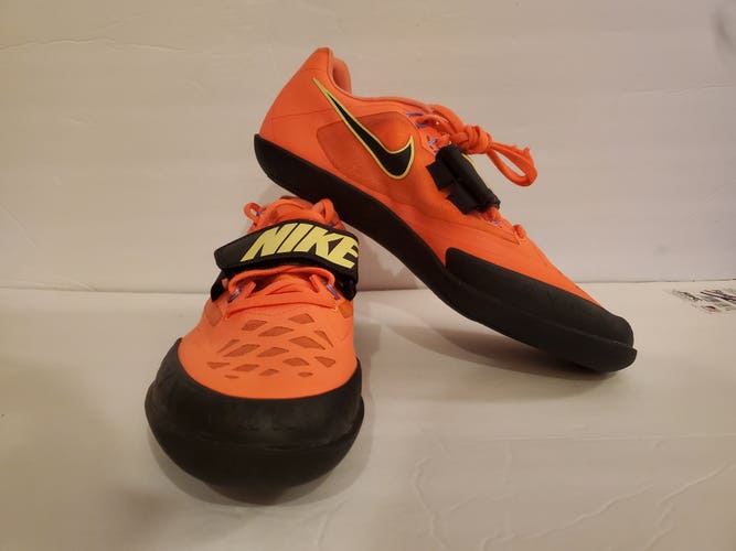 BNWOB Nike Zoom SD 4 Bright Mango Throwing Shoes 685135-800 US Mens sz 9.5