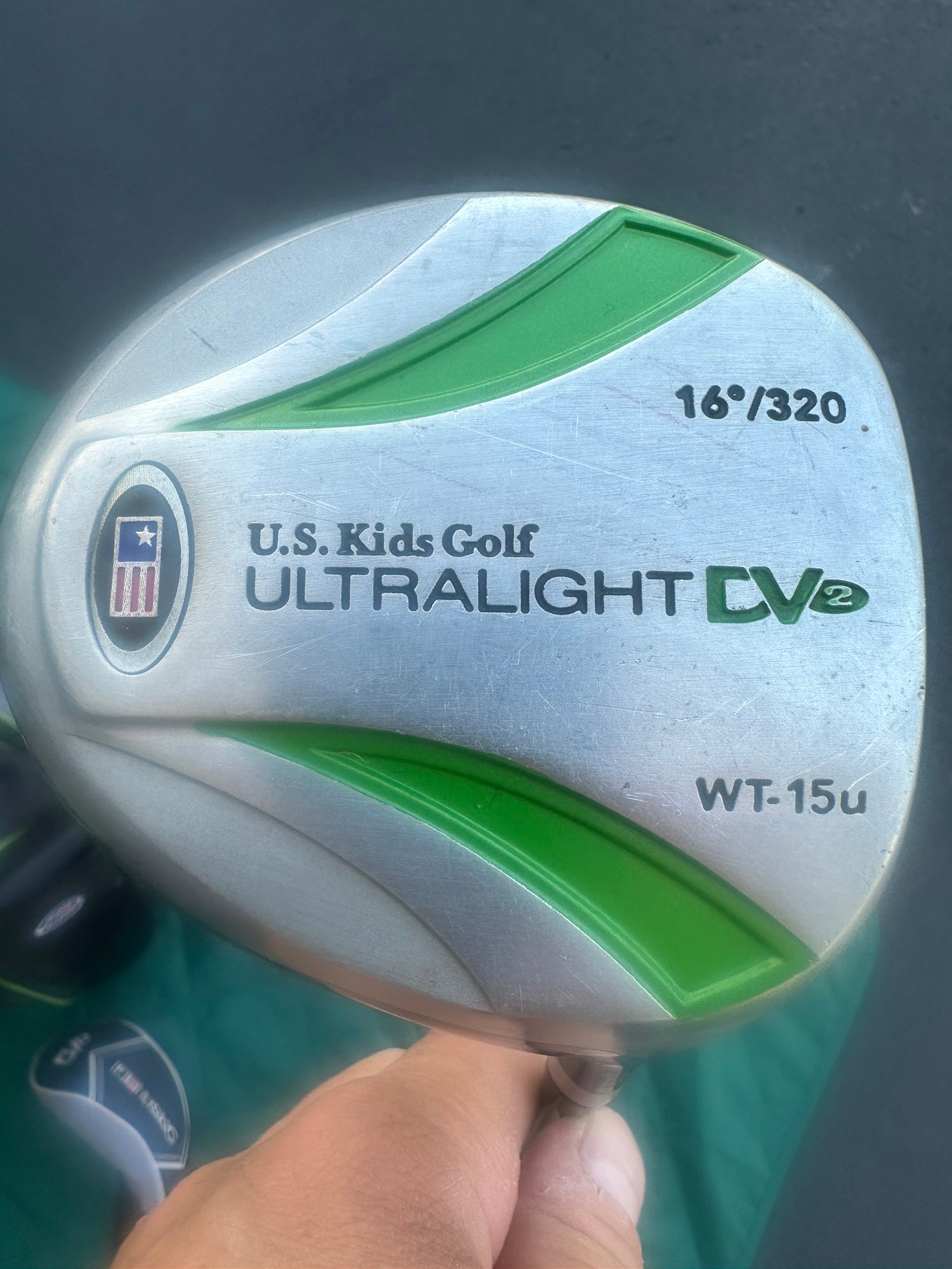 U.S Kids Ultralight 4 Club Kids Golf Set Ages 4-6 Yellow