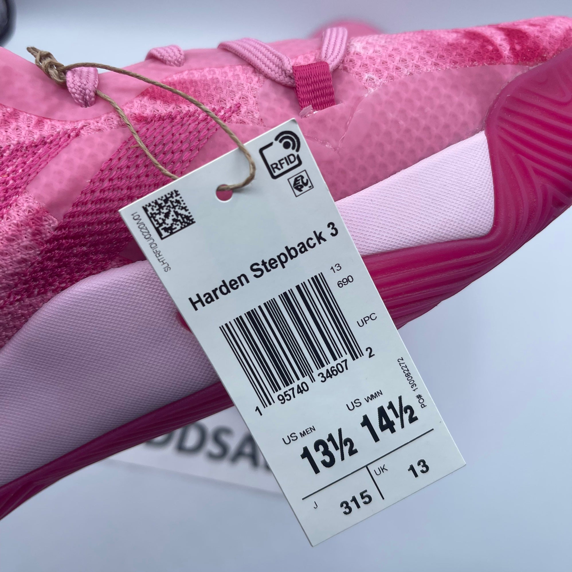 Adidas Harden Stepback 3 'Bliss Pink' | Men's Size 10.5