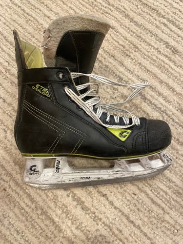 Used Senior Graf G735 Overload Hockey Skates Regular Width Size 9