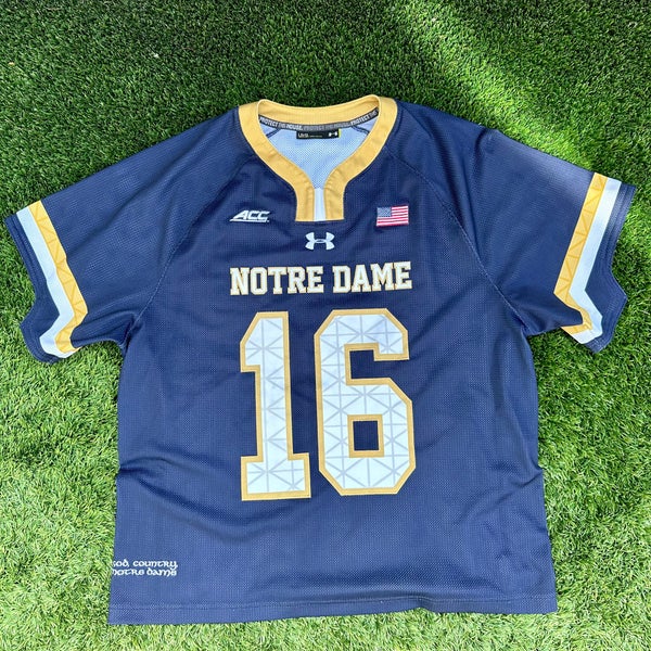 *GAME WORN* 2015 Notre Dame (Sergio Perkovic) Jersey