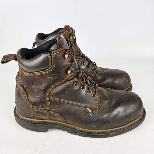 Red Wing 4215 Dynaforce 6” Steel Toe Work Boots Men's Size 10 D Waterproof USA