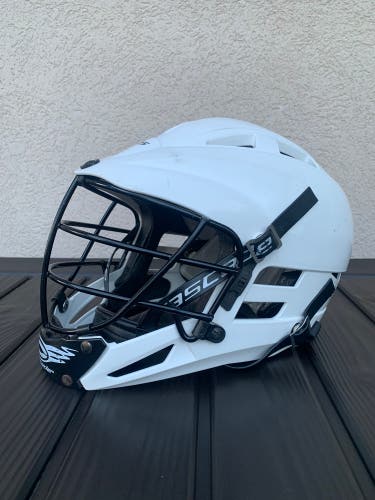 Cascade White CS Youth Adjustable Helmet