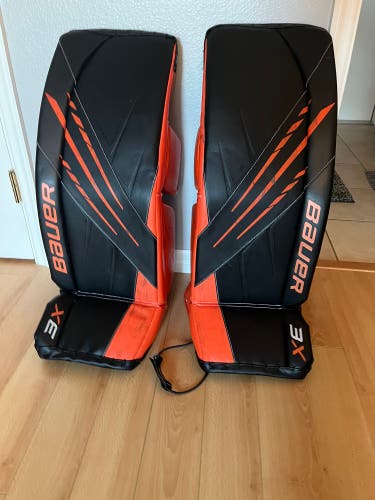 used bauer vapor 3x custom leg pads