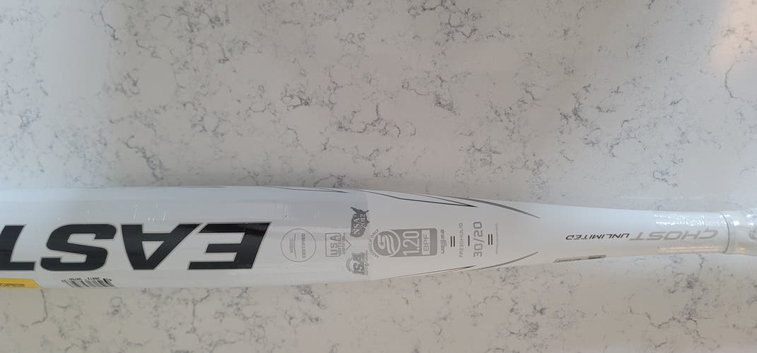 New 2023 Easton Composite Ghost Unlimited Bat (-10) 20 oz 30"
