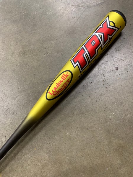 Used BESR Louisville Slugger TPX Laser Alloy Bat -3 30OZ 33"