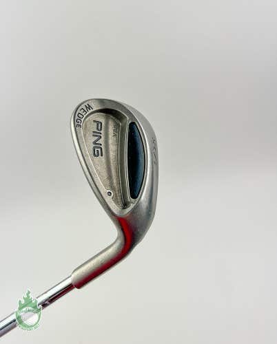 Used Right Handed Ping Black Dot 56* Sand iWedge - Regular Flex Steel Golf Club