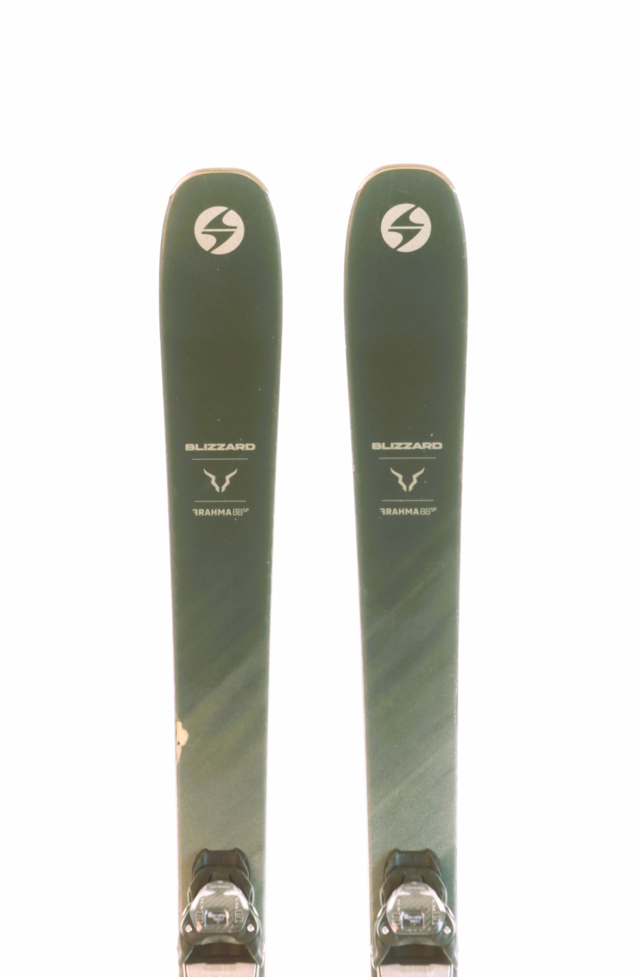 Used 2022 Blizzard Brahma 88 SP Skis with Marker TCX 11 Bindings Size 165 (Option 230879)