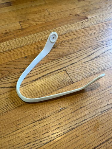 Used POC White SL Chinbar