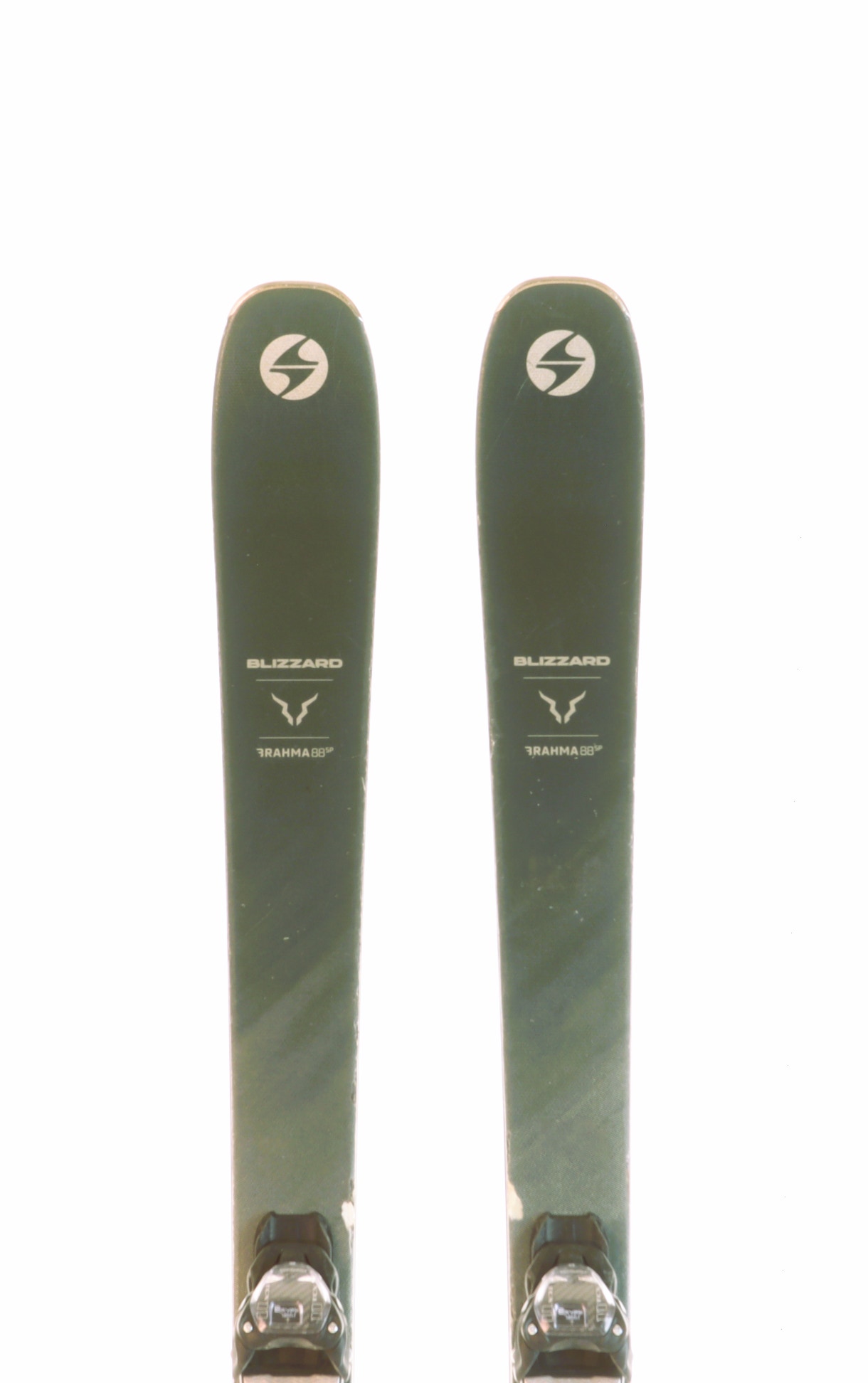Used 2022 Blizzard Brahma 88 SP Skis with Marker TCX 11 Bindings Size 165 (Option 230881)
