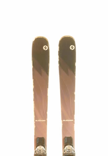Used 2020 Blizzard Black Pearl 82 SP Skis with Marker TCX 11 Bindings Size 159 (Option 230888)