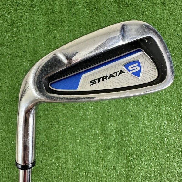 Callaway Strata 7 Iron Golf Club Men's Left Handed Steel Shaft 36.5”