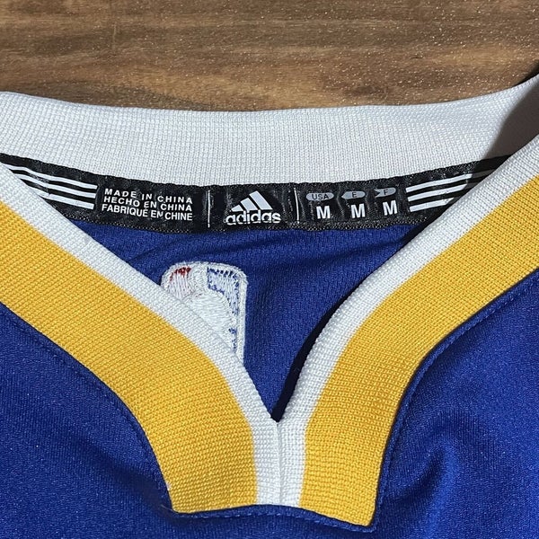 EUC Adidas Steph Curry Golden State Warriors NBA Basketball Jersey Youth  Kid Med