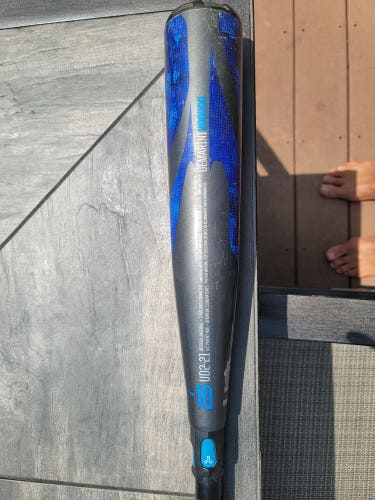 Used 2021Hybrid DeMarini Voodoo Bat (-10) 19 oz 29"