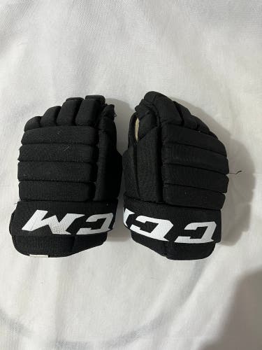 CCM LTP Jr black 10” hockey gloves