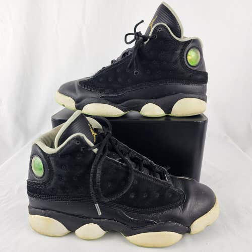 Nike Air Jordan 13 Retro Black Mint Foam (GS), Size 4Y, 439358-015 Womens 6