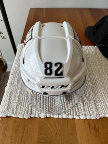 Used Medium CCM Pro Stock Super Tacks X Helmet