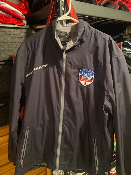 Black Team Issue Large Bauer Jacket