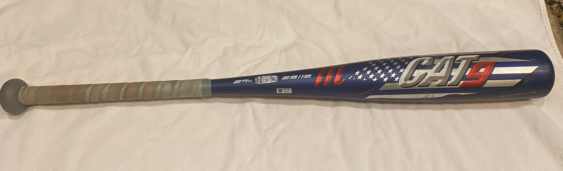 Used CAT 9 Marucci (-10) 19 oz 29" Bat