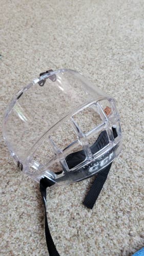 Used Juniot Medium CCM Helmet face shield