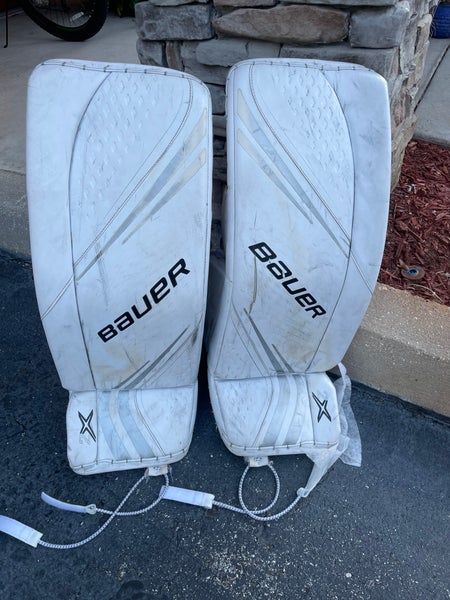 Used  33" Bauer  Vapor 2X Goalie Leg Pads