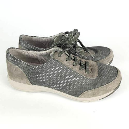 Dansko Hayes Women's Sneakers Gray 4515201020 Shoes Walk Comfort Size: 37 / 6.5