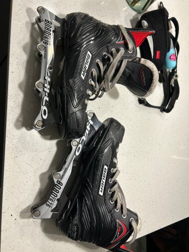 Used Bauer Regular Width Size 8 Vapor XR300 Inline Skates