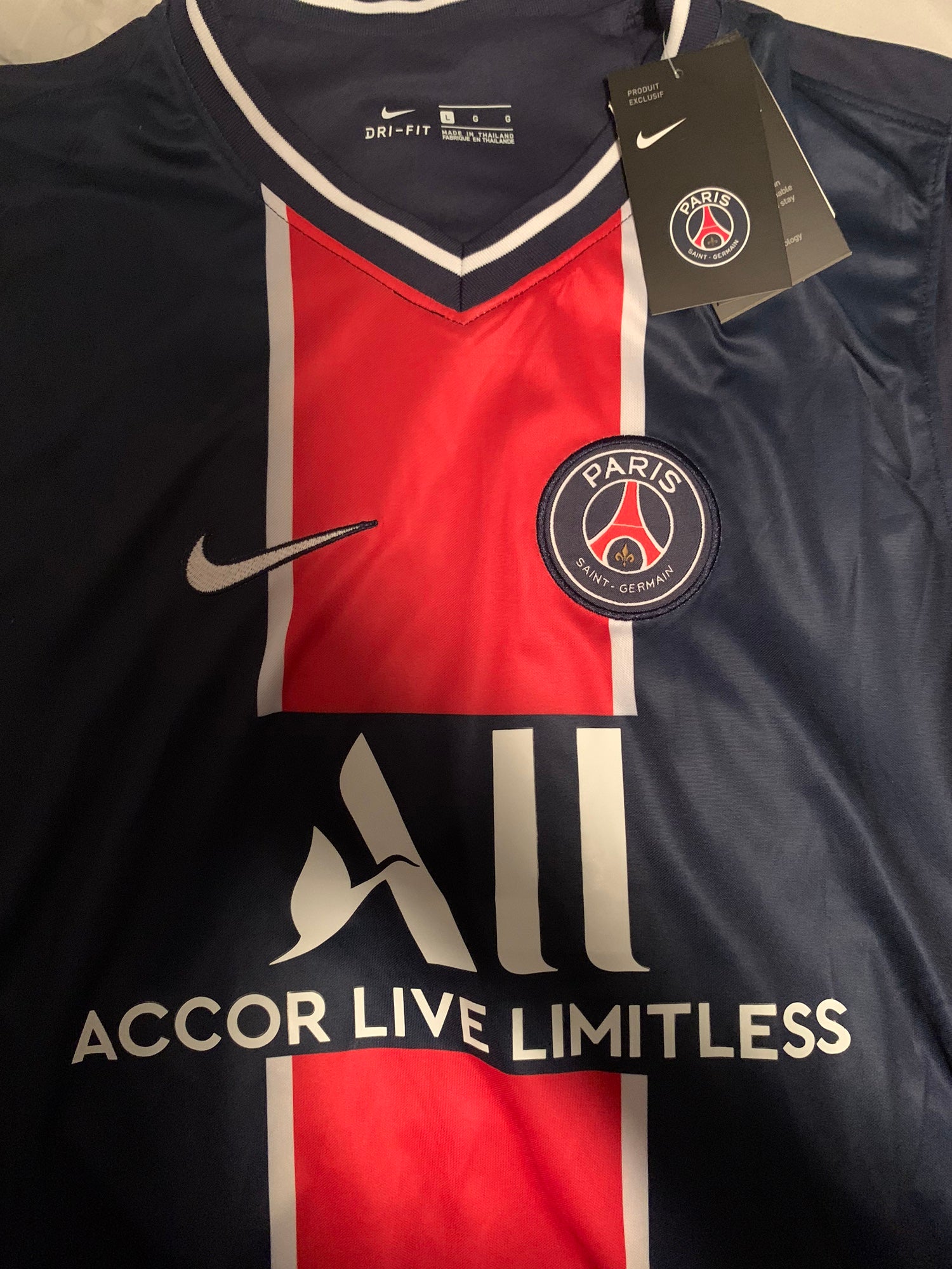 Maillot foot nike PSG vintage - Vinted