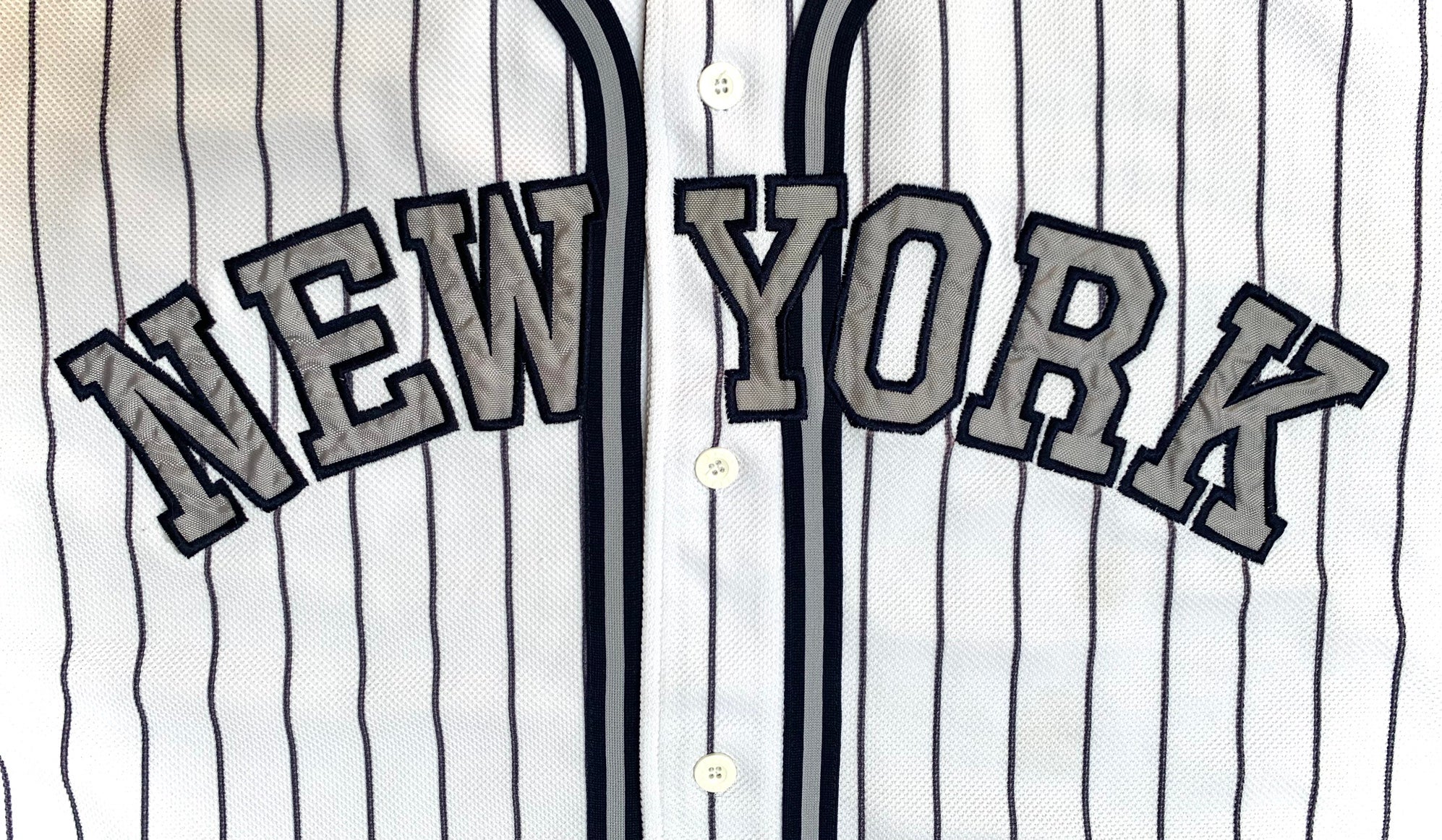 Majestic New York Yankees PAUL O'NEILL 1995 Baseball JERSEY White P/S –