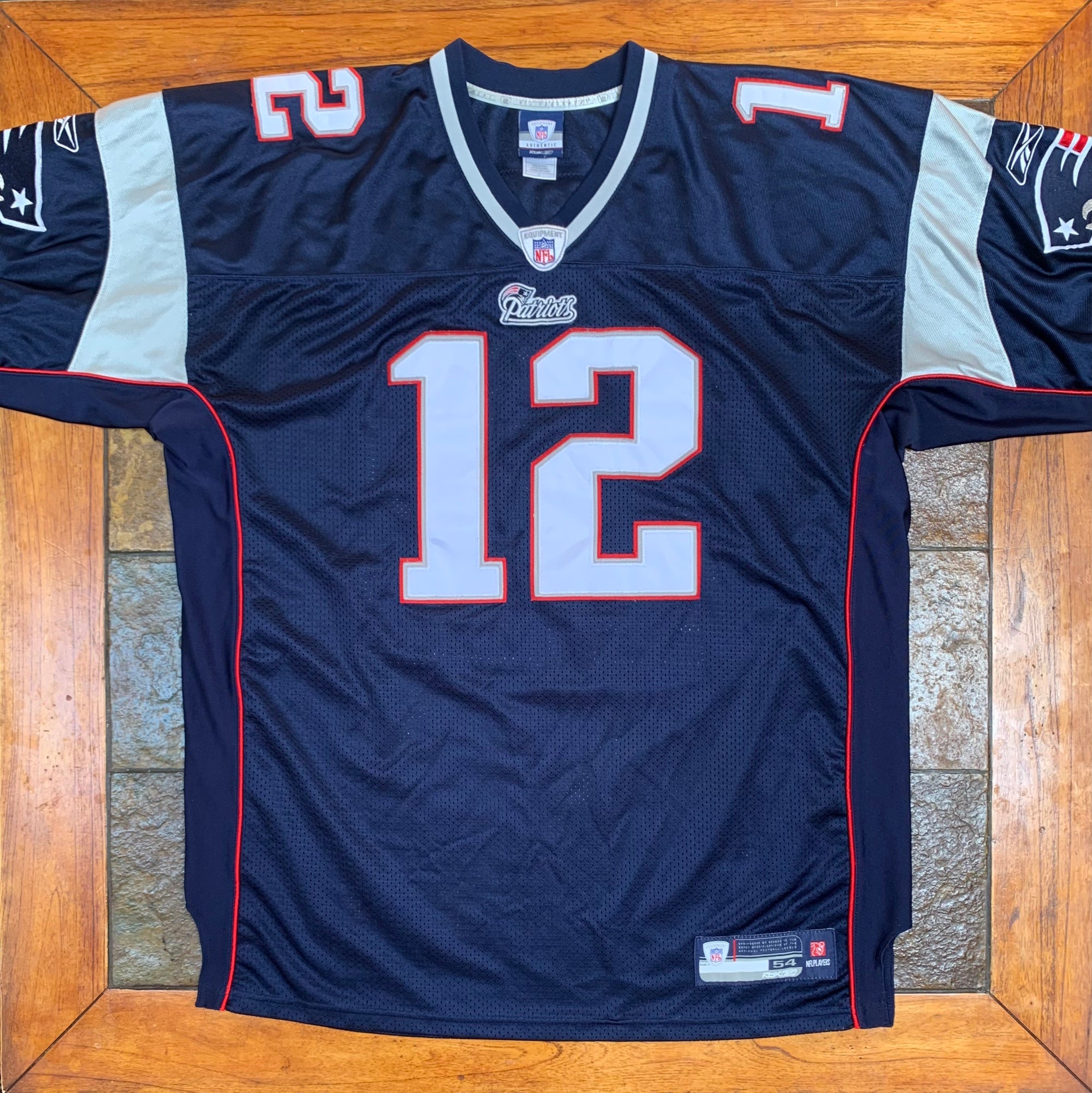 Tom Brady Reebok New England Patriots Authentic On-Field EQT Away White  Jersey