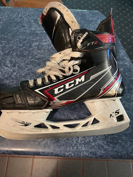 Senior Used CCM JetSpeed FT2 Hockey Skates Size 10.5