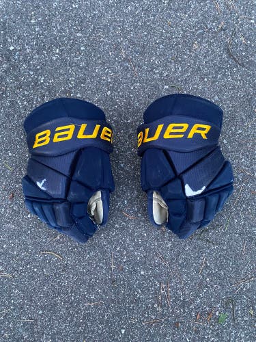 Bauer Vapor 14” Gloves Blues