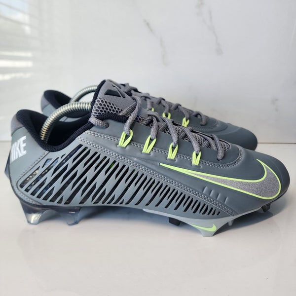  Nike Vapor Edge Pro 360 DQ3558-071 Black-Volt-White-Dk Smoke  Grey Men's Football Cleats 11.5 US