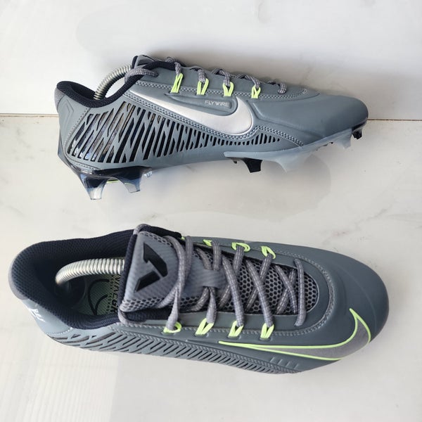 Nike Vapor Edge Pro 360 DQ3558-071 Black-Volt-White-Dk Smoke Grey Men's  Football Cleats 11.5 US