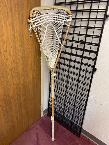 Box lacrosse goalie stick