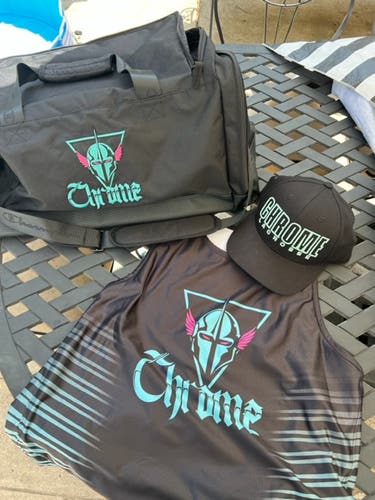 PLL Chrome Champion Duffle Bag with Practice Pinnie & Hat