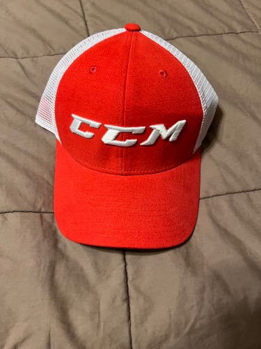 Red New One Size Fits All CCM Hat