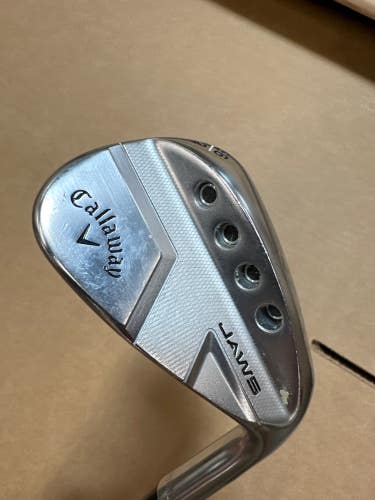 Used Callaway Jaws Full Toe Right Wedge 56 Steel