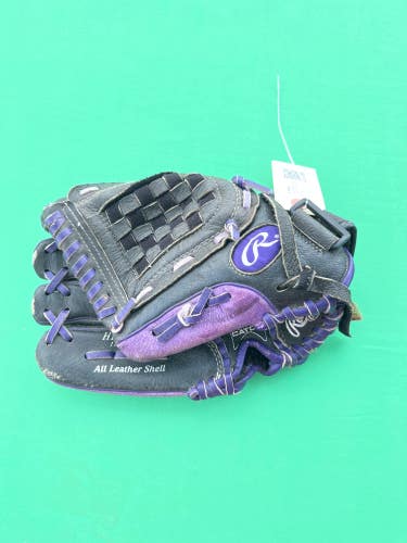 Used Rawlings Left Hand Throw Softball Glove 11.5"