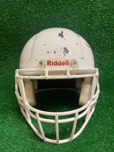 Adult Large - Riddell Speed Football Helmet - White