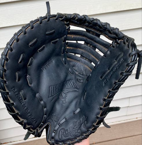 Used Left Hand Throw Rawlings First Base Renegade Baseball Glove 11.5"