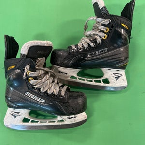 Youth Used Bauer Supreme S160 Hockey Skates D&R (Regular) 12Y