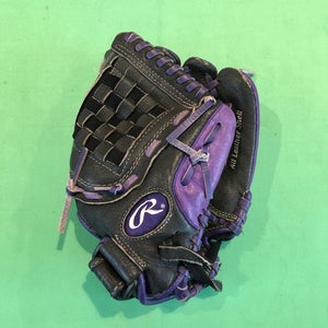 Used Rawlings Highlight Series Right Hand Throw Pitcher Baseball Glove 11"