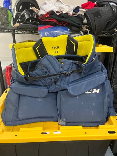 Used Large CCM  Premier R1.9 Hockey Goalie Pants