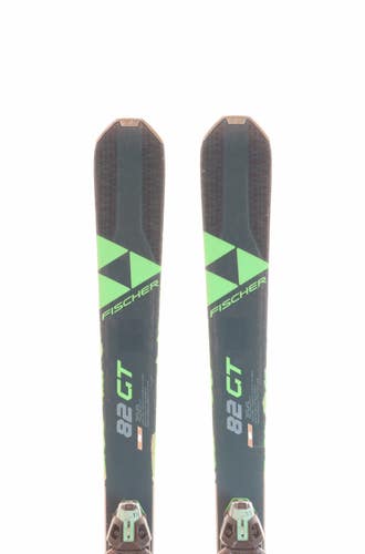 Used 2021 Fischer RC One 82 GT Skis with Marker TCX 11 Bindings Size 166 (Option 230918)