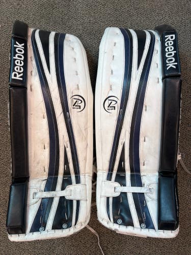 Used 34" Reebok 18K Goalie Leg Pads