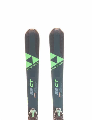 Used 2021 Fischer RC One 82 GT Skis with Marker TCX 11 Bindings Size 166 (Option 230923)