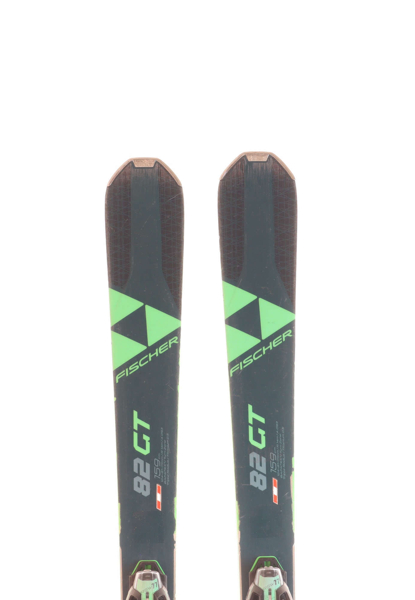 Used 2021 Fischer RC One 82 GT Skis with Marker TCX 11 Bindings Size 159 (Option 230925)