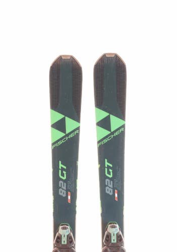 Used 2021 Fischer RC One 82 GT Skis with Marker TCX 11 Bindings Size 159 (Option 230927)